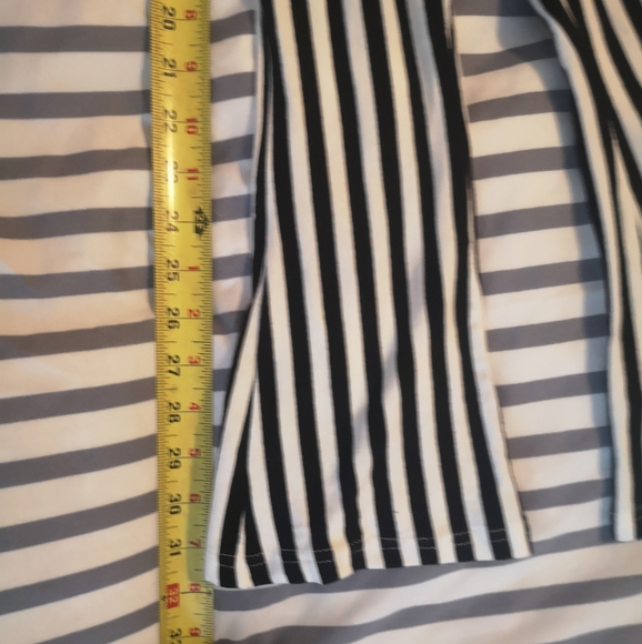 Striped One Piece Bib Pants - Picture 8 of 8